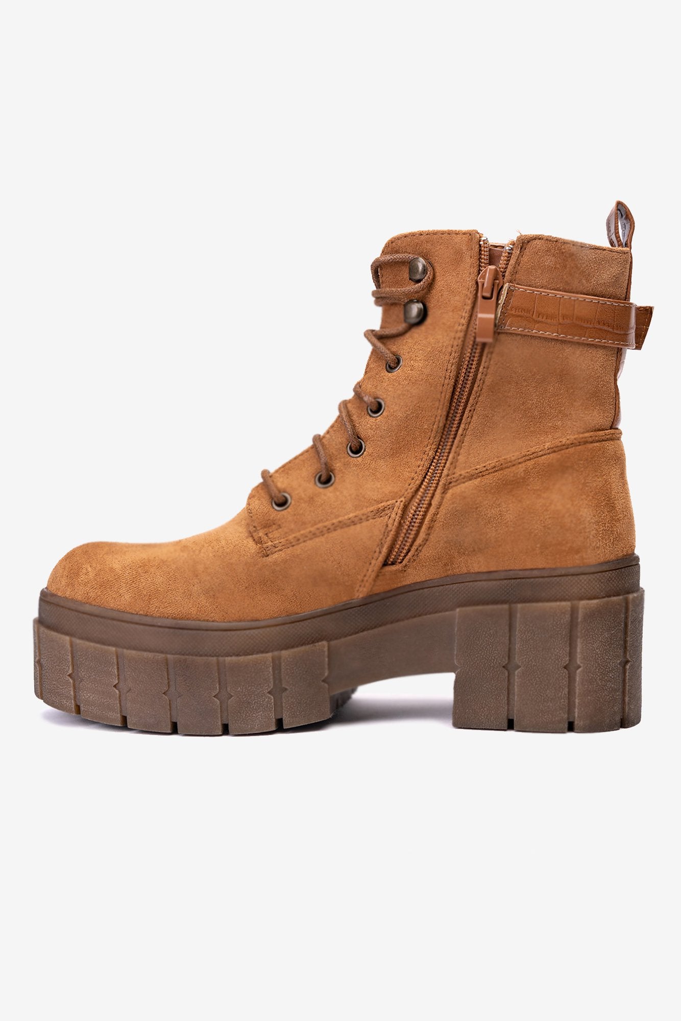 Botín Mujer Camel Demi Boteli Boteli